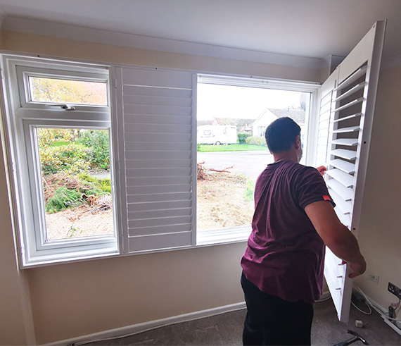 David Fitting Full height Shutters 1